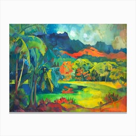 Hawaiian Landscape 1 Canvas Print