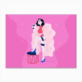 Sexy Girl Canvas Print