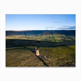 Aerial Wedding Photography 1 Canvas Print