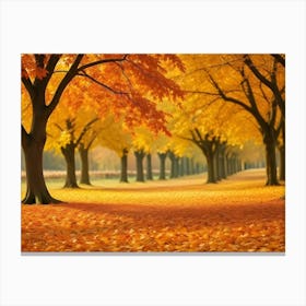 Autumn Trees Canvas Print