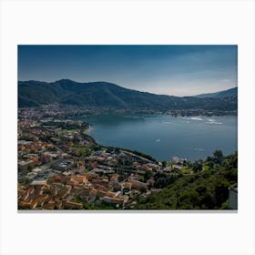 Lake Como Print Canvas Print