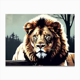 Lion king 14 Canvas Print