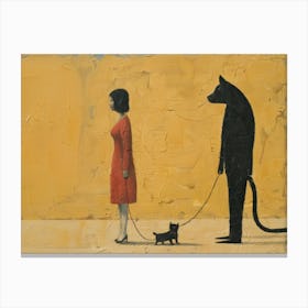 Leashed 5 Fy H Canvas Print