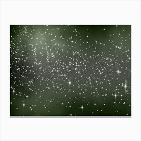Sweet Olive Shining Star Background Canvas Print