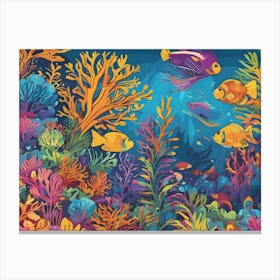 Under The Sea 11 Canvas Print