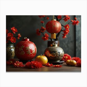 Chinese New Year 8 Canvas Print