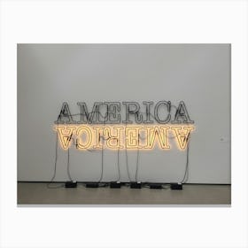 America Canvas Print