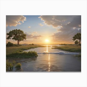 3d Animation Style The Beginning Of A New Day This Name Sugge 1 (1) Canvas Print