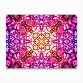 Abstract Kaleidoscope 2 Canvas Print