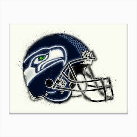 Seattle Seahawks Helmet Canvas Print