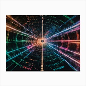 Tunnel Of Light Canvas Print