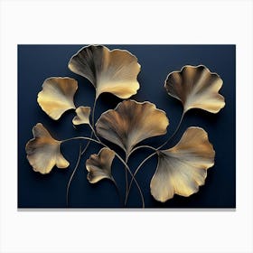 Ginkgo Leaves 4 Canvas Print