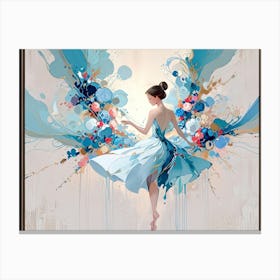 Ballerina Painting 3 Canvas Print