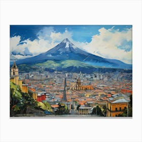 Venezuela Cityscape Canvas Print