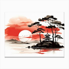 Japanese Art 1 Canvas Print