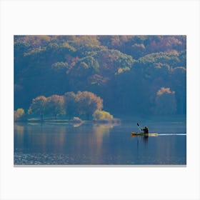 Kayaking Canvas Print