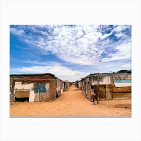 Walvis Bay Scene, Namibia (Africa Series) Canvas Print