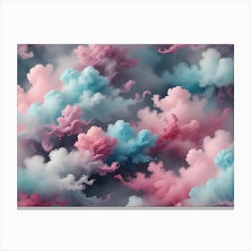 Abstract Clouds 2 Canvas Print