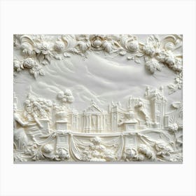 Rococo Fresco Canvas Print