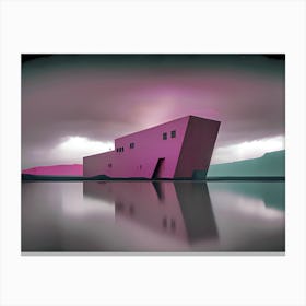 Pink House 1 Canvas Print