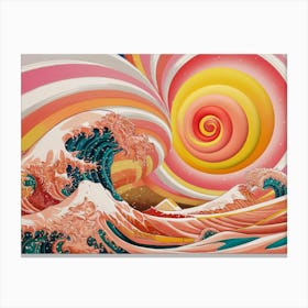 Great Wave Off Kanagawa Canvas Print