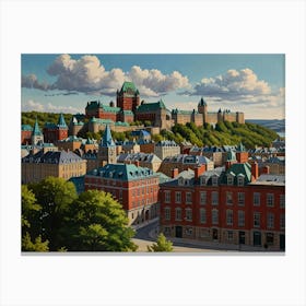 Quebec City Canvas Print