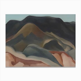 Georgia O'Keeffe - Another Place Near Abiquiu ,1930 Canvas Print