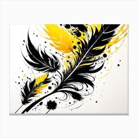 Feathers 1 Canvas Print