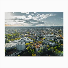 Bocconi University Milano. Milan City Skyline Prints | Europe Canvas Print