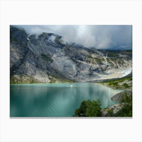 Lake In The Mountains 1 Canvas Print