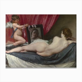 The Rokeby Venus, Diego Velázquez Canvas Print