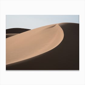 Dune In The Shadow Canvas Print