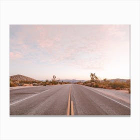 Desert Highway Canvas Print