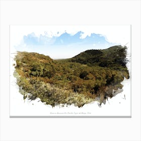 Reserva Nacional Río Clarillo, Cajón Del Maipo, Chile Canvas Print