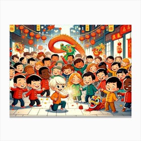 Chinese New Year Canvas Print