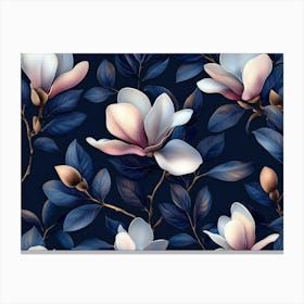 Magnolia Wallpaper Toile