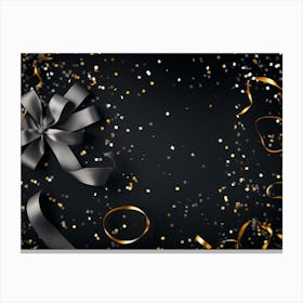 Confetti Background 1 Canvas Print