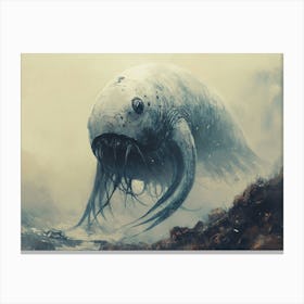 Creature Of The Deep Canvas Print