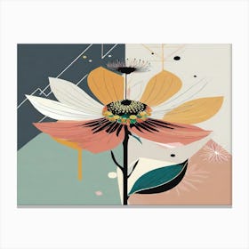 Abstract Flower 5 Canvas Print