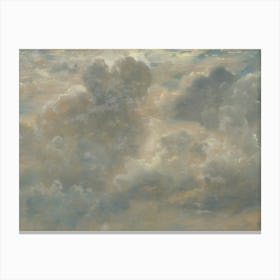 'Clouds Over The Sea' Canvas Print