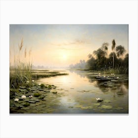 Lily Pond Canvas Print