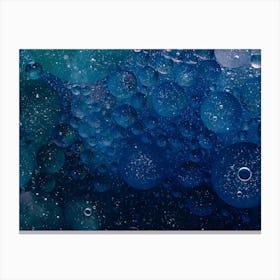 Water Droplets Canvas Print