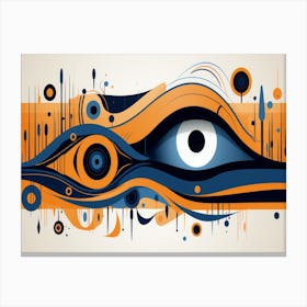 Eye Of God 2 Canvas Print