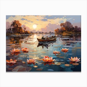 Water Lilies Canvas Print