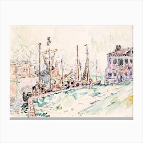 Venice (1908), Paul Signac Canvas Print