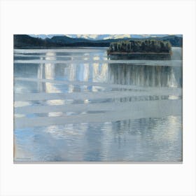 Lake Keitele, Akseli Gallen-Kallela Canvas Print