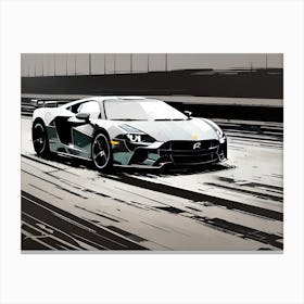 Lamborghini 218 Canvas Print