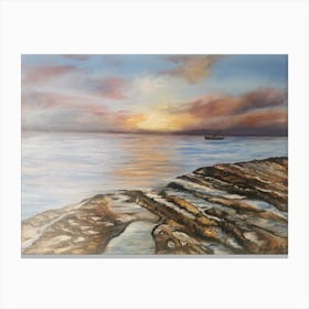 Rocky shores Canvas Print