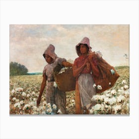 The Cotton Pickers (1876), Winslow Homer Canvas Print