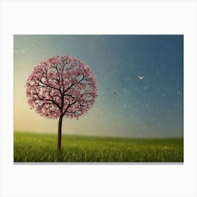 Cherry Blossom Tree 2 Canvas Print